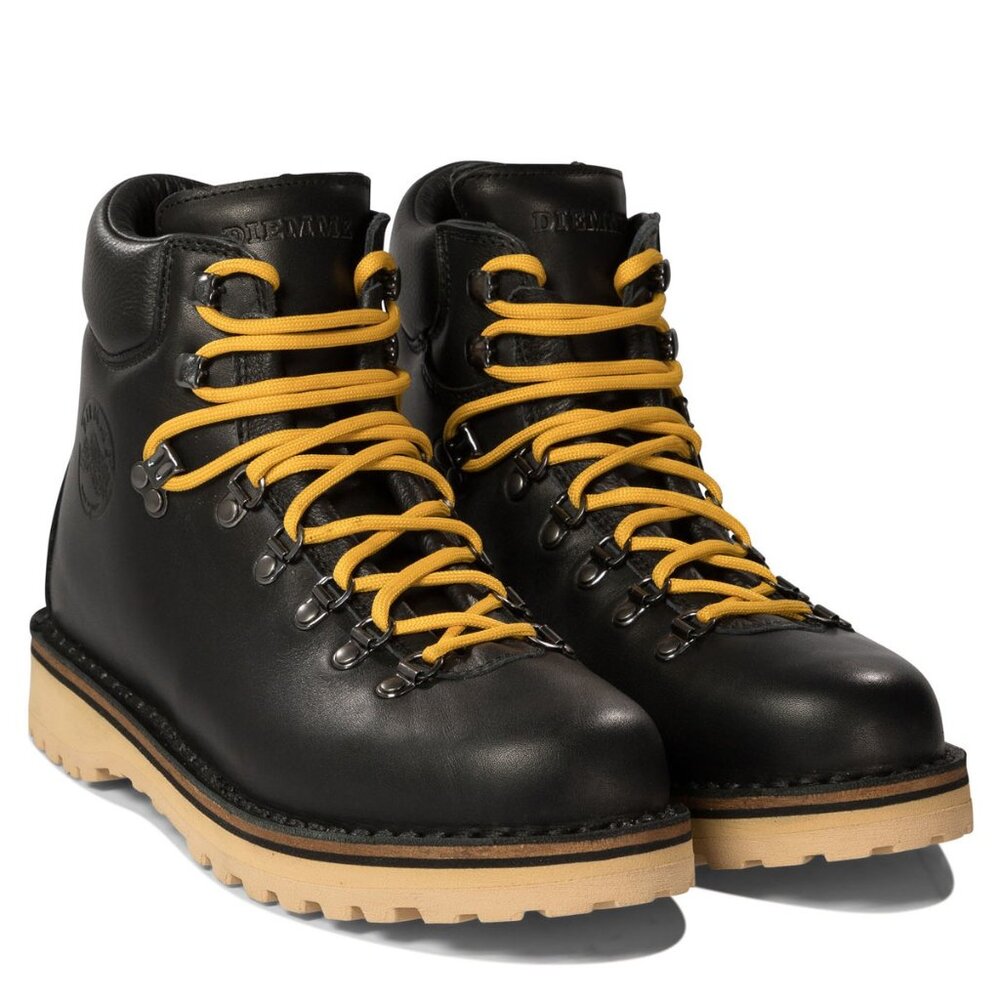 Diemme Roccia Vet Black Full-Grain Leather Hiking Boots EU 46 - Picture 2 of 12